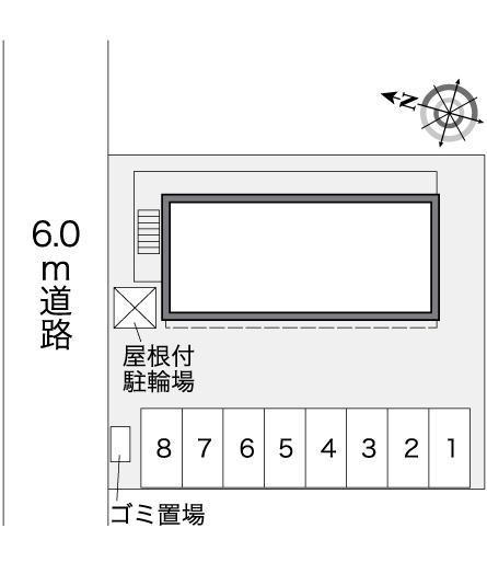 ＺＡＯ(27244)の駐車配置図