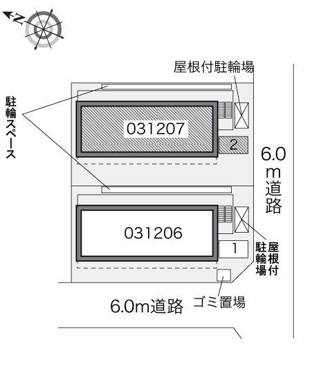 さくら　Ｅａｓｔ(31207)の駐車配置図