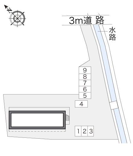 マノワール(14591)の駐車配置図