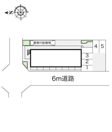 モンフレール(17064)の駐車配置図