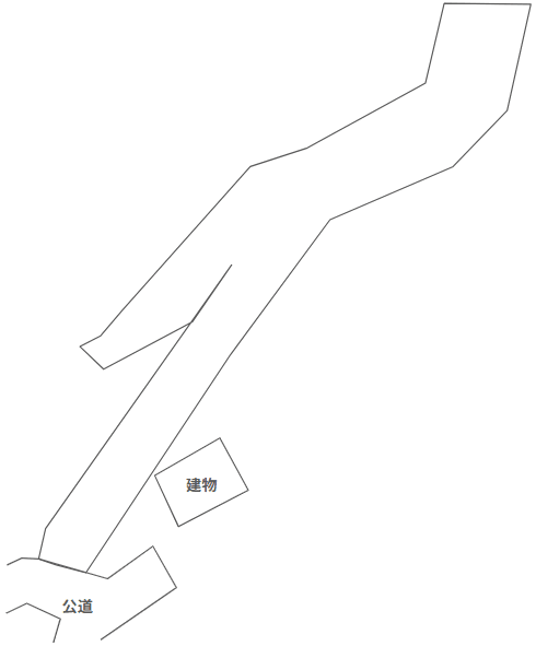 宝塚土地駐車場（重機専用）の駐車配置図