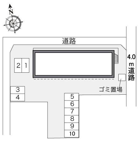ティアラ(23146)の駐車配置図