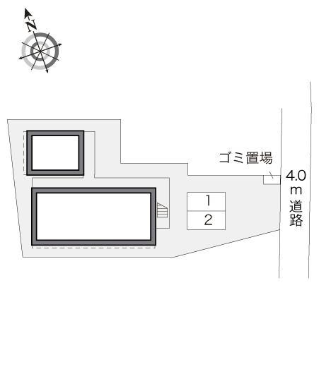 ディアコート(20369)の駐車配置図