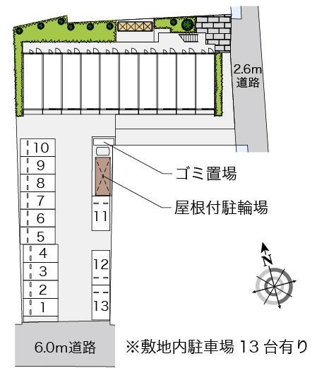 ブラッサム常田(38972)の駐車配置図