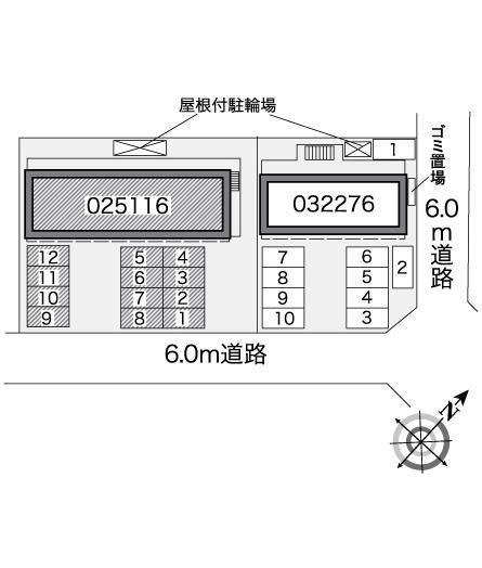 恵(25116)の駐車配置図