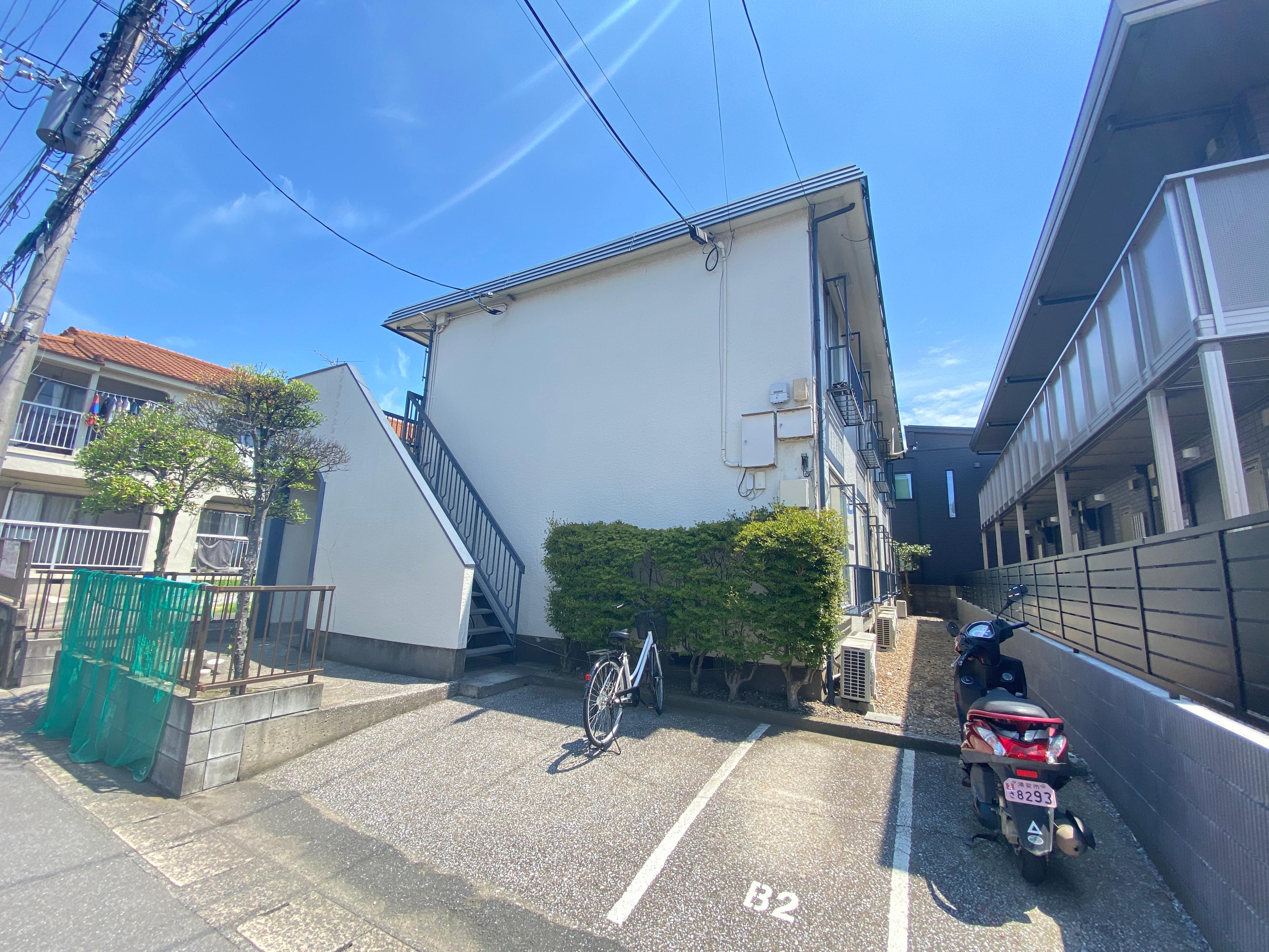 ミサワハイツ バイクの外観・駐車場イメージ1枚目