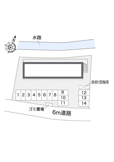 アウル(16822)の駐車配置図