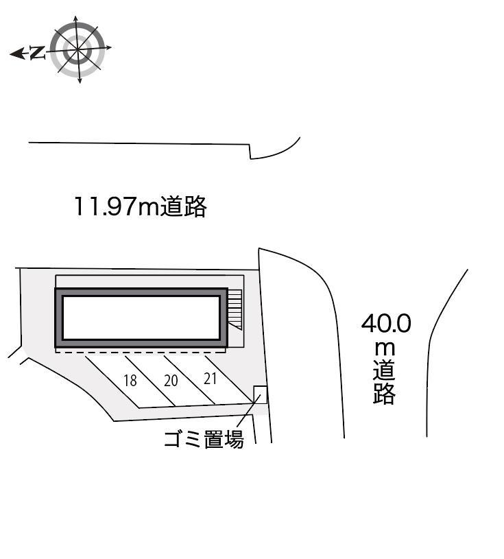 千ーＳＥＮーⅢ(12111)の駐車配置図