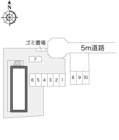 中山(13665)の駐車配置図