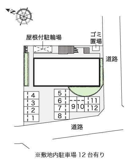 Ｇｒｅｅｎ　ハイツ(48187)の駐車配置図