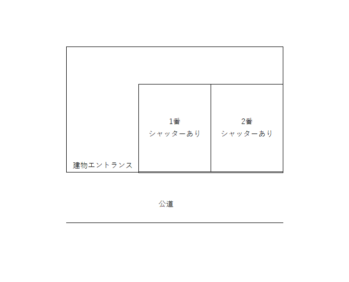 ｺｰﾎﾟ･ﾅﾃﾞｼｺⅠの駐車配置図