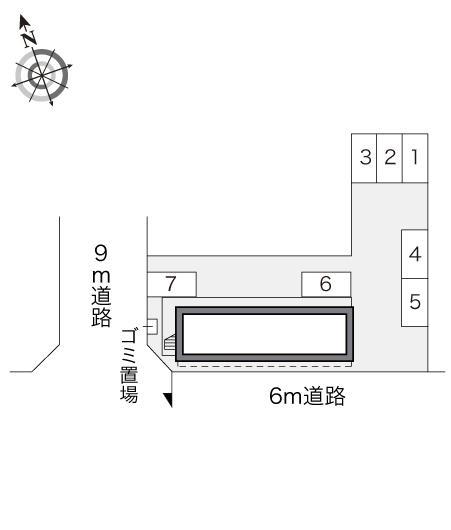 ＷＩＮＧ下小鳥(15345)の駐車配置図