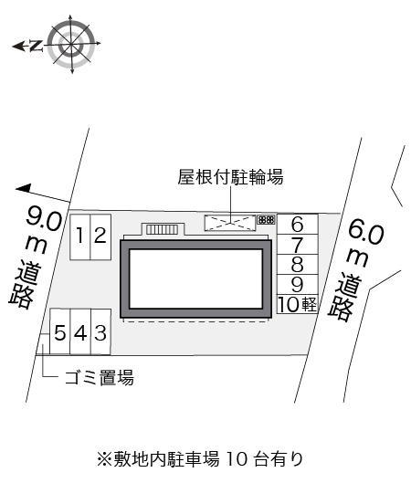 ドレ　フルール(29413)の駐車配置図