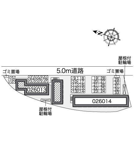 そら(26013)の駐車配置図
