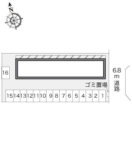 かしまＳ(20896)の駐車配置図