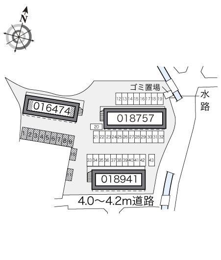 恵比須(16474)の駐車配置図