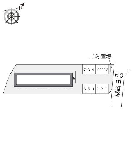 ＦＥＤＥ(22760)の駐車配置図