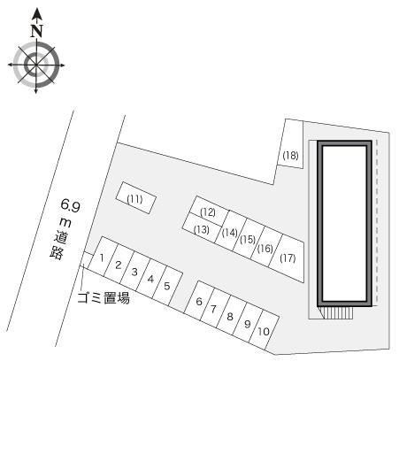 タカオ(18226)の駐車配置図