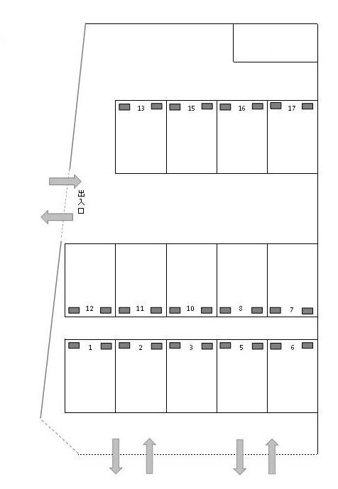 J-733の駐車配置図