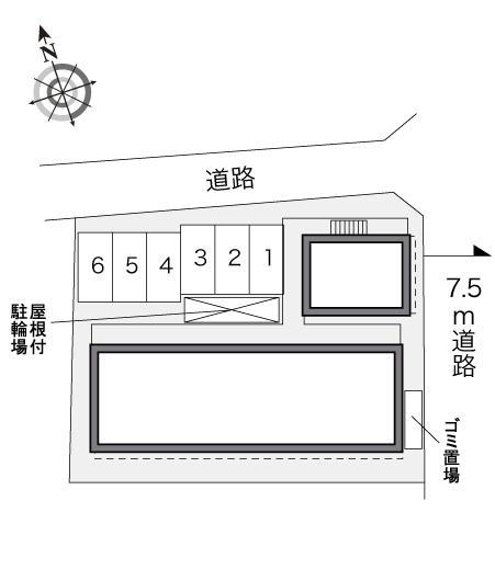 フェリチタ(28615)の駐車配置図