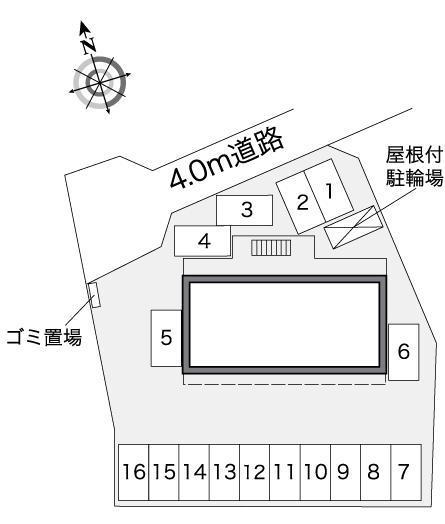 Ｓｅｖｅｎ＆Ｆｉｖｅ(37106)の駐車配置図
