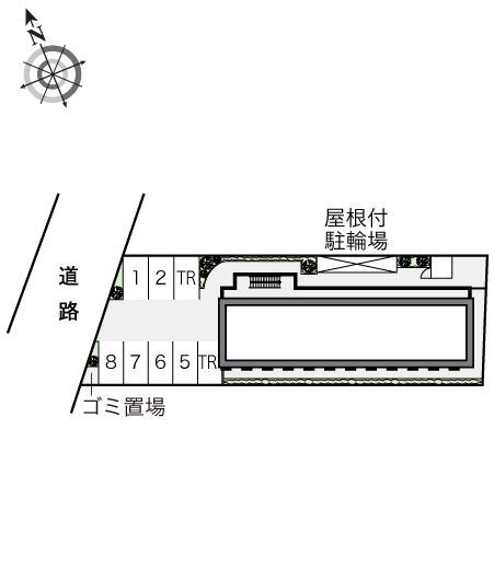 ファースト(14209)の駐車配置図