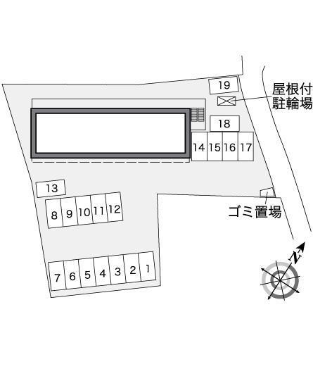 Ｃｅｄｒｕｓ(36533)の駐車配置図