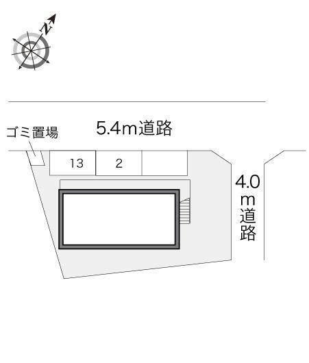丸山(12267)の駐車配置図