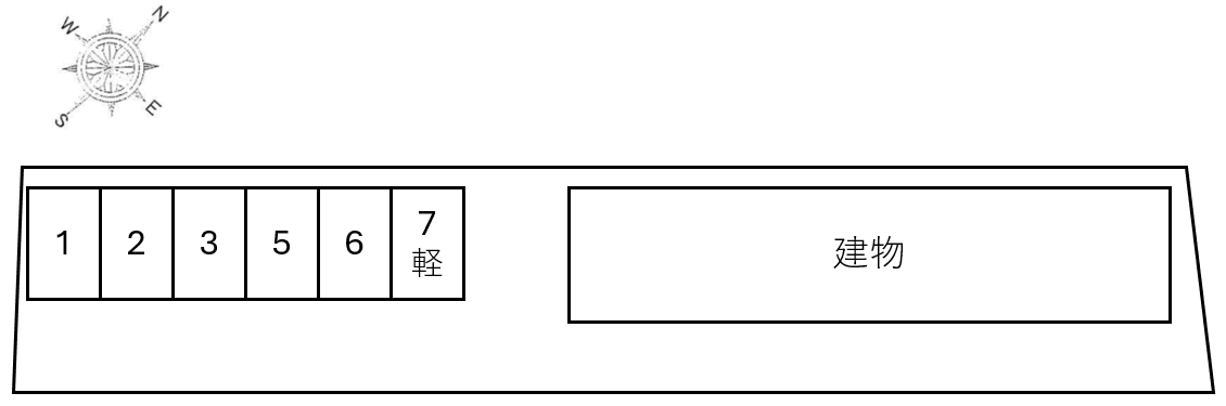 Ｓｕｎ Ｒｕｒａｌの駐車配置図