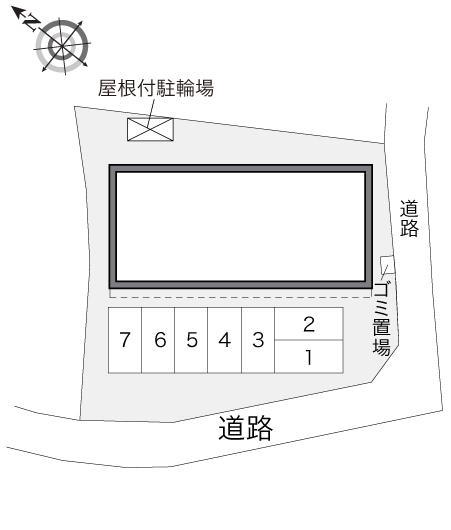 さくら(14186)の駐車配置図