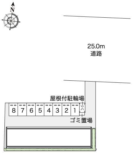 ソレイユ(42835)の駐車配置図