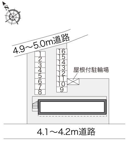 グランシャリオ(16293)の駐車配置図