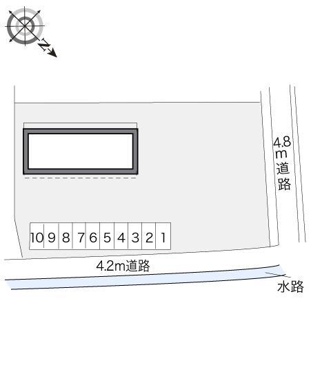 三輪Ⅲ(10659)の駐車配置図