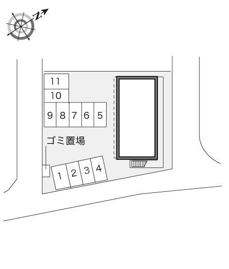ＫＡＴＯＨ(15126)の駐車配置図