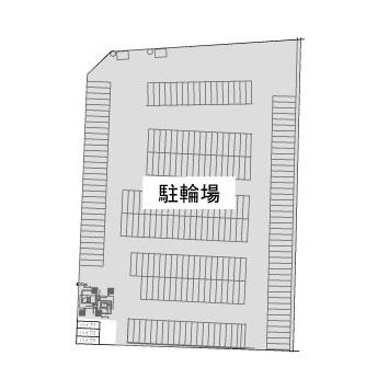 TERIOS　CYCLE　STATION6ふじみ野駅西口の駐車配置図
