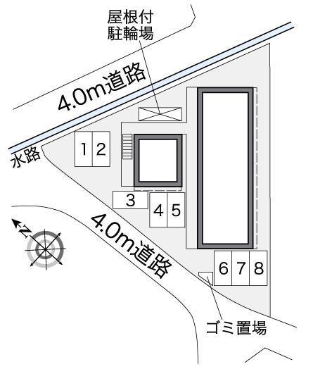 ＨＩＧＡＳＨＩＮＯ(35969)の駐車配置図