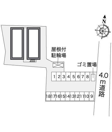 アプレセーズ(25043)の駐車配置図