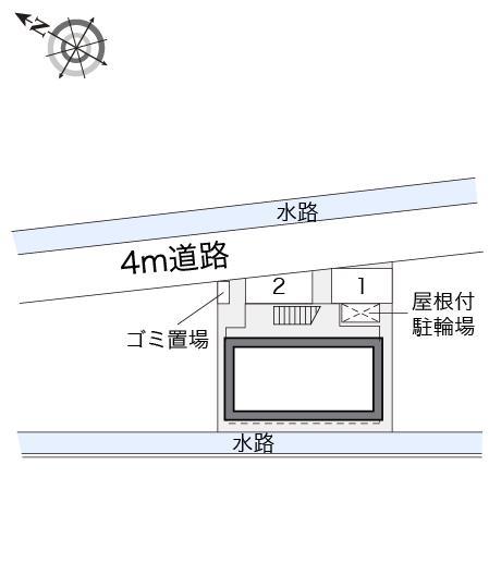 ミーテ(15549)の駐車配置図