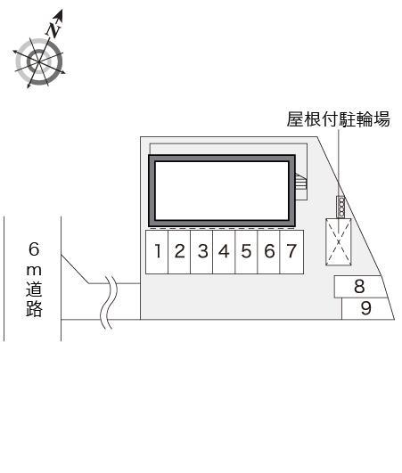 太陽(15497)の駐車配置図