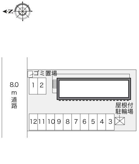 ＥＲ(28296)の駐車配置図