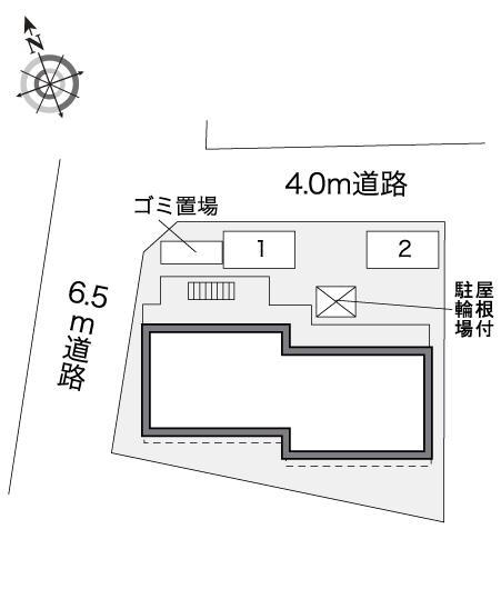 柳葉荘(32486)の駐車配置図