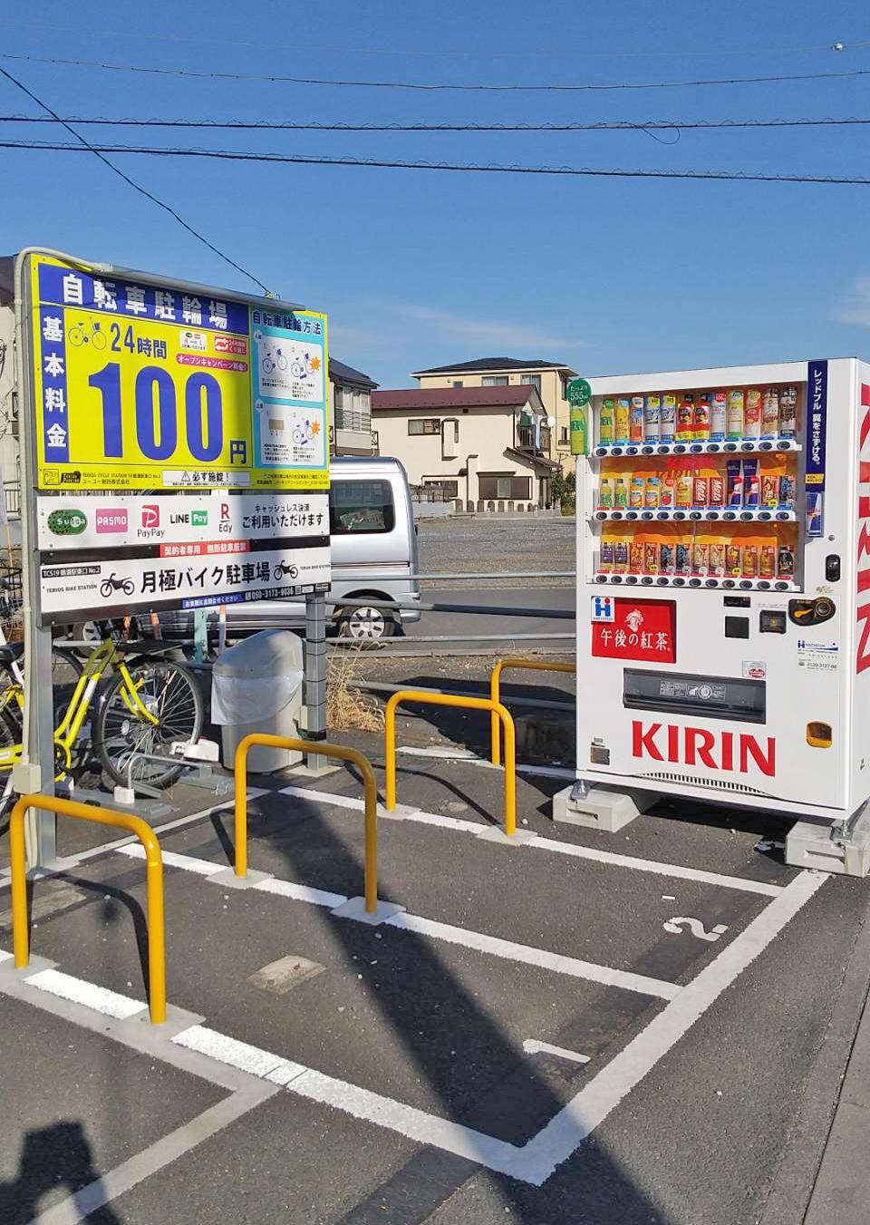 TERIOS CYCLE STATION19　鶴瀬駅東口№2の外観・駐車場イメージ1枚目