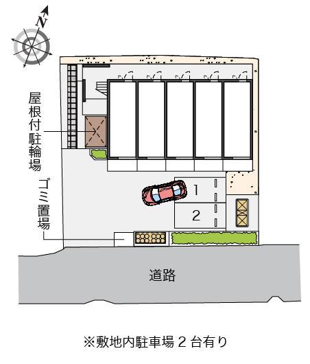 エクセルケンＦｏｕｒ(47339)の駐車配置図