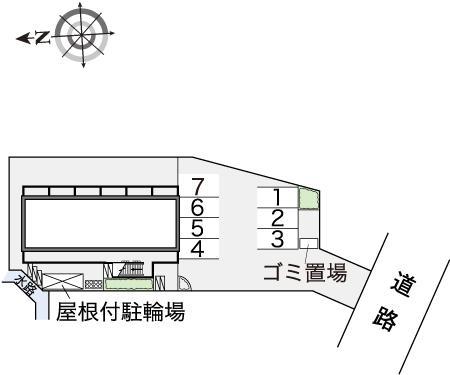 ソフィア(15512)の駐車配置図
