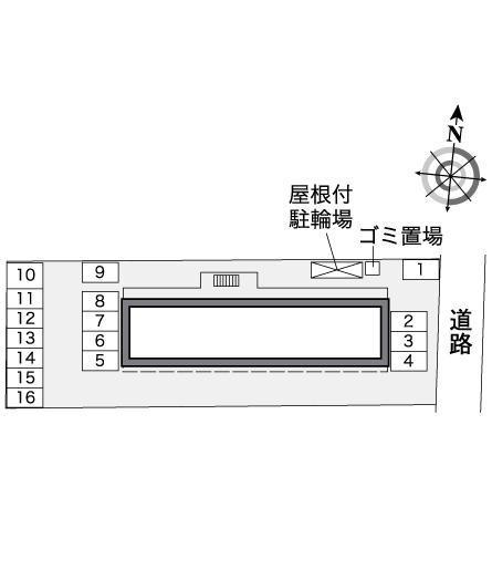 隼Ⅳ(37374)の駐車配置図