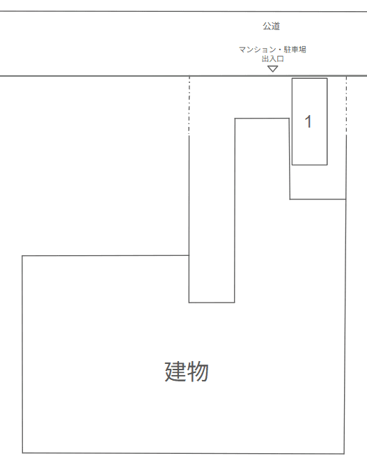 グランヴァン両国 Ⅱの駐車配置図