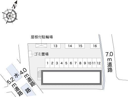 ウイング(17143)の駐車配置図