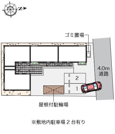 クレイノシンフォニア(57269)の駐車配置図