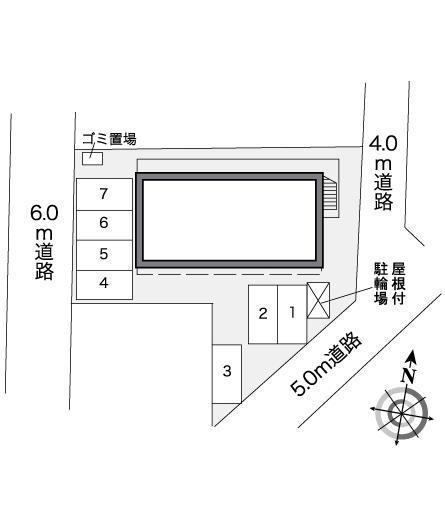 一の沢(27628)の駐車配置図