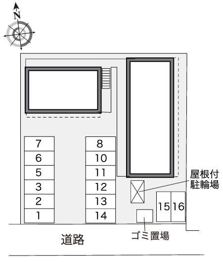 雅(30674)の駐車配置図
